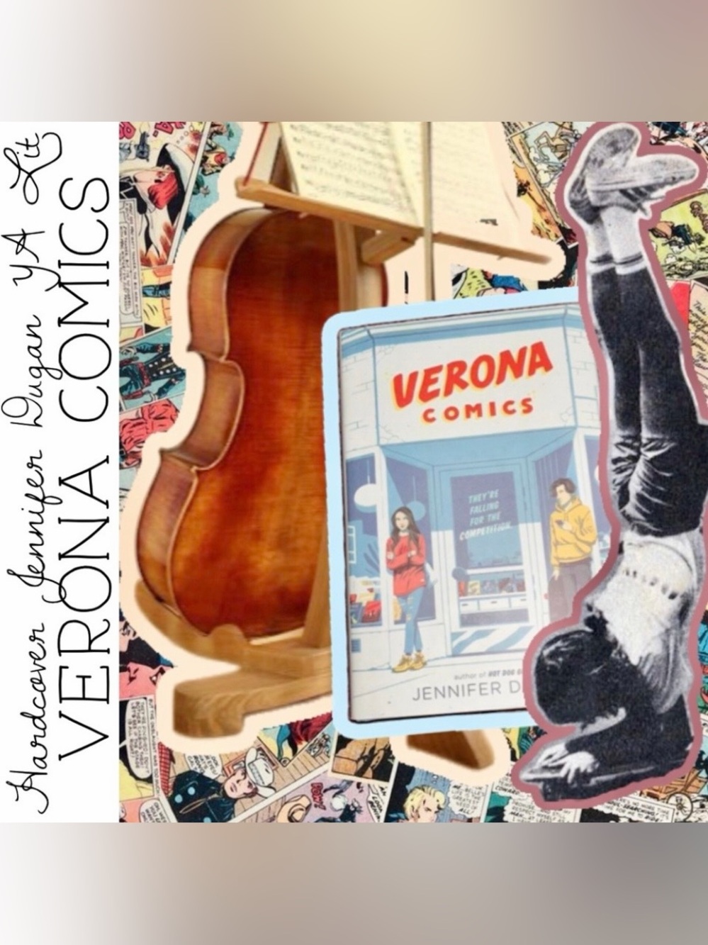 Verona Comics Hardcover YA Fiction by Jennifer Dugan